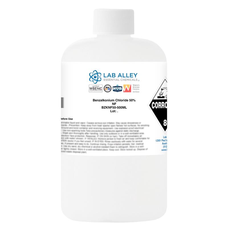 Benzalkonium Chloride 50% Solution, NF Grade