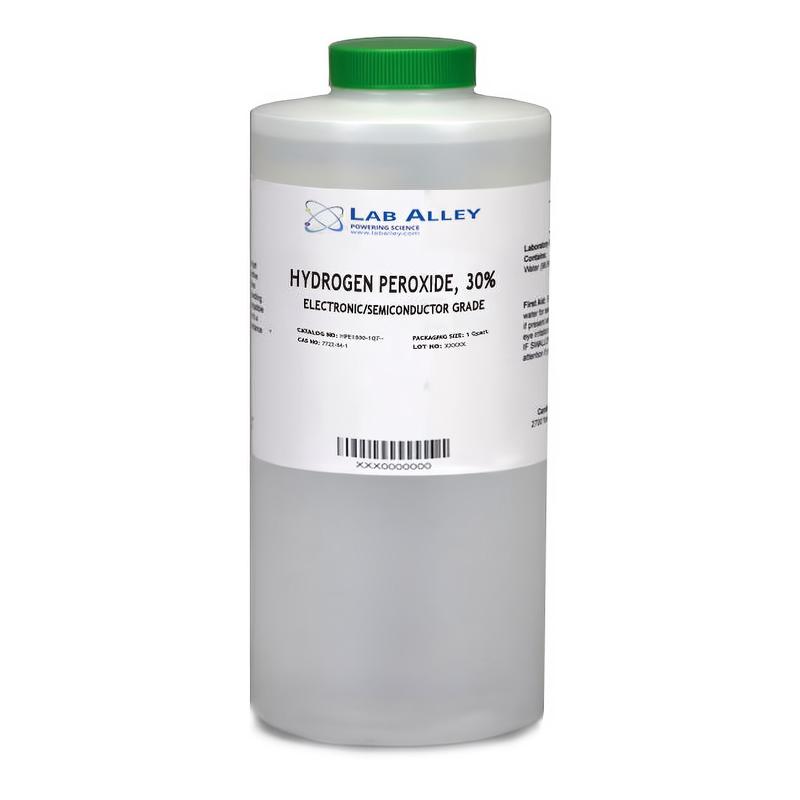 Hydrogen Peroxide 30% Solution, Semiconductor/Electronic Grade