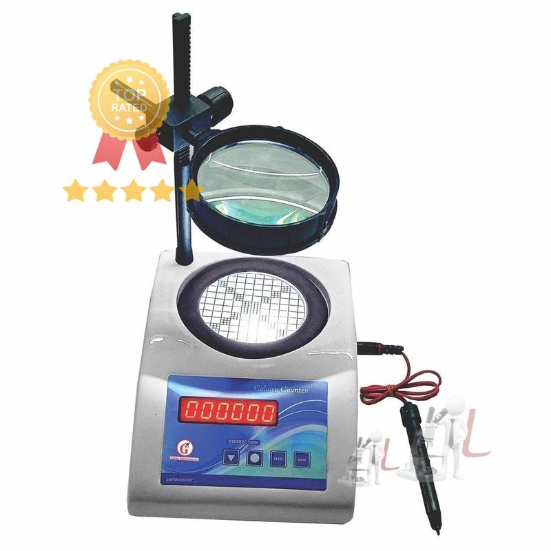 Microprocessor Colony Counter 6 Digit