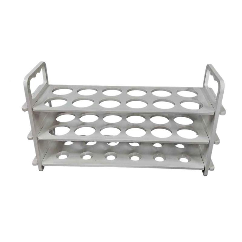Test Tube Stand for 25mm Tubes - Durable and Stylish Laboratory Organizer