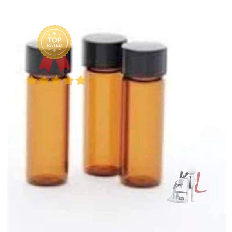 Amber Culture Tube Glass 15 ml